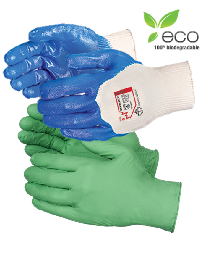 100% Biodegradable Work Gloves
